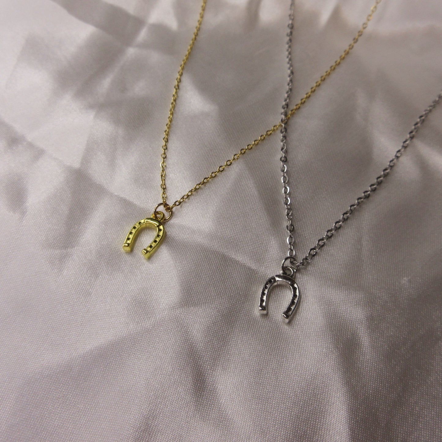 Lucky Horseshoe Necklace Set